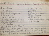 John's Texas Sheet Cake