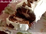 Chocolate Swiss Roll Recipe and Diwali Greetings from RaaaZzzfoodlove