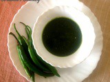 Coriander Chutney Recipe | How to make Coriander Chutney