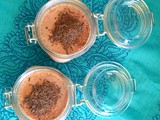 Eggless Chocolate Pudding