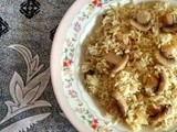 Mushroom Pulao