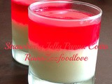 Strawberry Jelly Panna Cotta