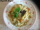 Vegetable Biryani with Leftover Rice