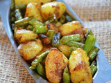 Aloo Beans Recipe, How To Make Beans Potato Curry