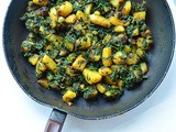 Aloo palak recipe, How to make aloo palak | Saag aloo recipe with video