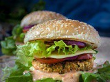 Aloo Tikki Burger Recipe, How To Make Veggie Burger