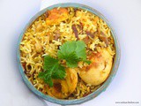 Egg Biryani Recipe | Anda Biryani