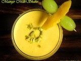 Mango Milkshake Recipe | How to make mango shake
