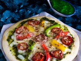 Mojo verde pizza recipe, How to make mojo verde sauce pizza