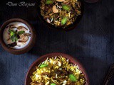 Mushroom Dum Biryani, How To Make Shahi Mushroom Biryani