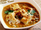 Mutter paneer recipe with khoya
