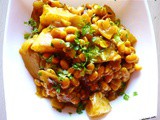 Soya Bean Potato Curry Recipe