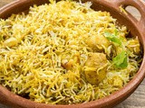 Baby potato biryani in cooker