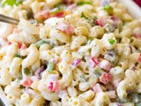 Yummy macaroni pasta salad recipe at home