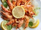 Butter Chili Prawns Çili soslu Karides