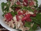 Watermelon arugula salat | Karpuz salatası