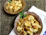 Cheesy Macaroni With Olives