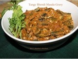 Tangy Bhendi Masala Gravy