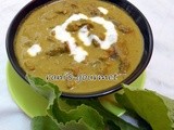 Beef palak kuruma