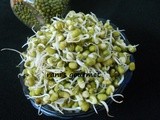 How to make green gram sprouts( mulappicha cherupayar) at home and sprouted green gram thoran