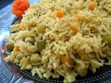 Vegetable pulav