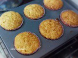 Whole wheat carrot muffins