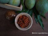 Andhra Avakkai Pickle  | Avakaya Recipe