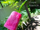 Grape Popsicle | Popsicles | Home Made grape popsicles