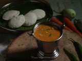 Idli sambar | tiffin sambar | how to make idli sambar