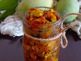 Instant mango Pickle | How to make instant mango pickle