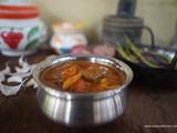 Kathrikai Puli Kuzhambhu | Kathrikai kara kuzhambhu without coconut