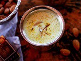 Lip smacking Badam milk recipe | cold badam milk recipe