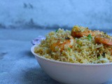 Prawn Biryani Recipe / Eral Biryani Recipe