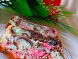 Tricolor Marble cake | Marble cake | Cake recipes