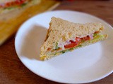 Vegetable Sandwich|how to make vegetable sandwich