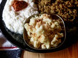 Vengaya vadagam using left over rice recipe | leftover rice vadam recipe