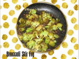 Broccoli Stir Fry