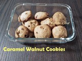 Caramel Walnut Cookies