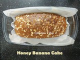 Honey Banana Cake (Eggless)