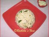 Oats Uppuma (ஓட்ஸ் உப்புமா)