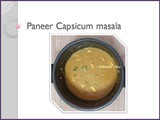 Paneer Capsicum Masala