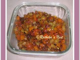 Papaya-Raisin Chutney (பப்பாளி திராட்சை சட்னி)