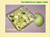 Zucchini - Green Apple Salad