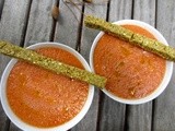 Gazpacho & Breadsticks