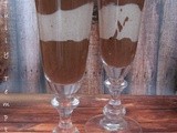 Classic Raw Vegan Chocolate-Vanilla Pudding Parfait