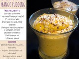 Coconut Mango Pudding