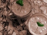 Mint Carob Smoothie