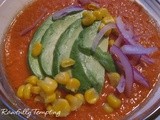 Raw Tortilla Soup (Sans tortillas)