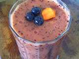 Blueberry Banana Carrot Smoothie