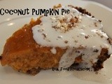 Coconut Pumpkin Pie, Grain Free